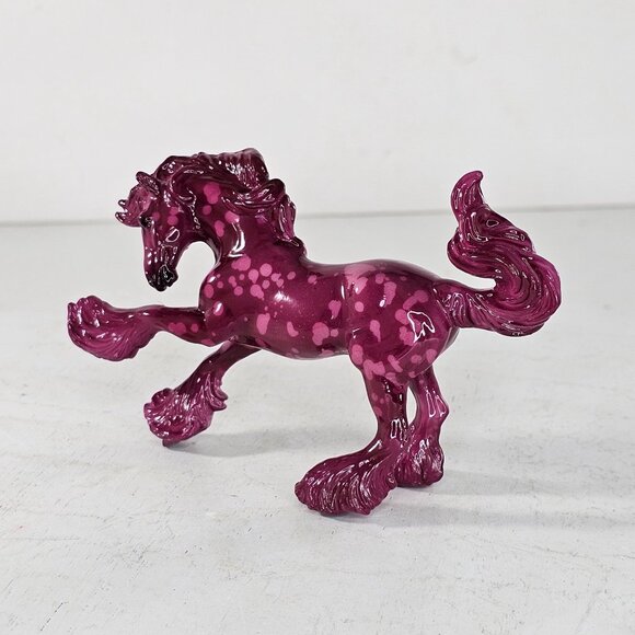 Breyer Stablemate Series 7 TSC Chase Gypsy Vanner 2025 Pink Dapples - Picture 3 of 9